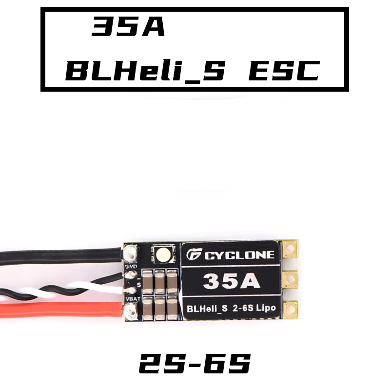 Drone Rc Quadcopter - Cyclone 35A BLHeli_S ESC - High-Speed