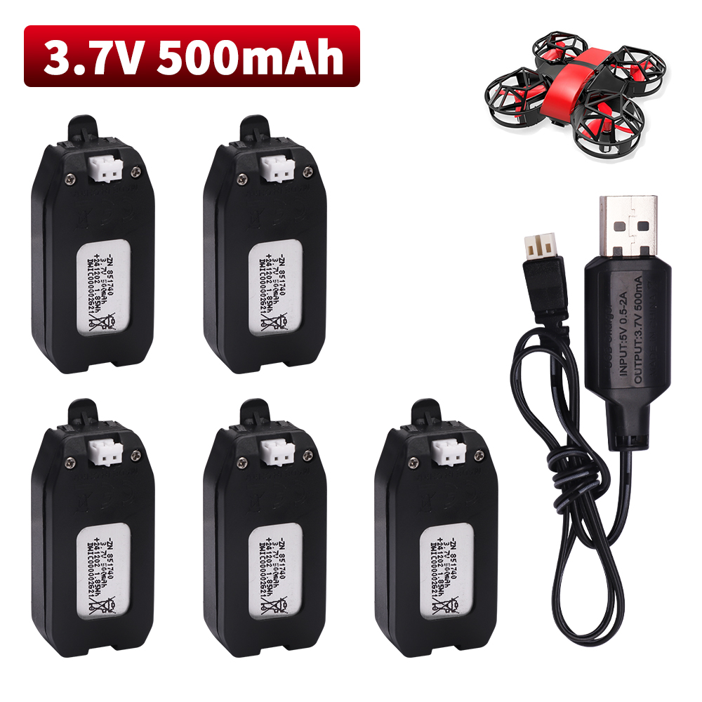 Drone Lipo Battery - 3.7V 500mAh Lithium Battery For NH330