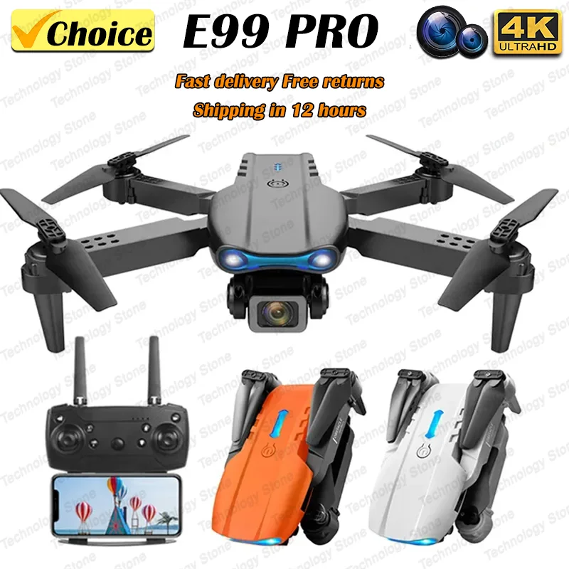 Drone Rc E99 - E99 K3 Pro Foldable Mini Drone