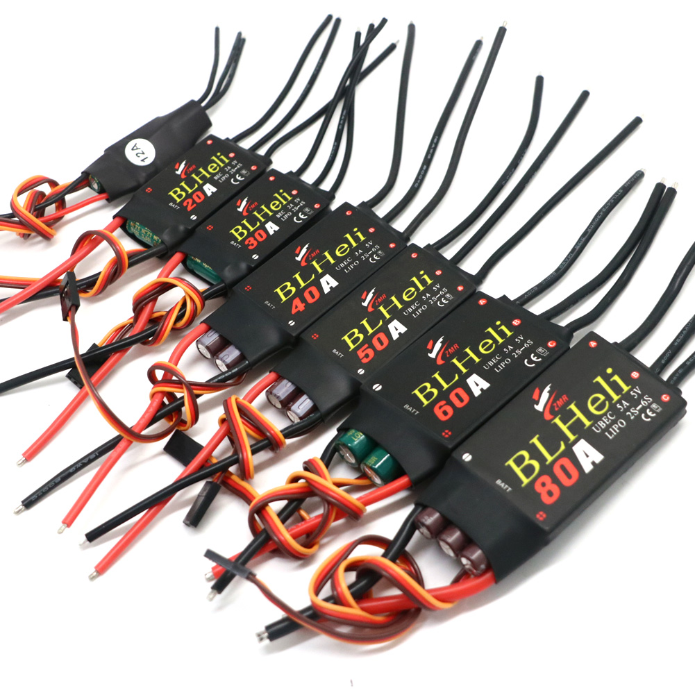Drone Rc Quadcopter - BLHeli Brushless ESC 80A 12A 20A