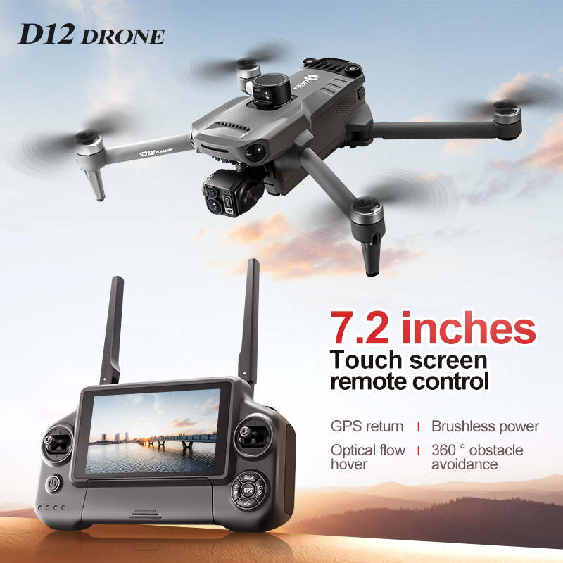 D12 Professional GPS Drones 8K - Drone Aircraft Jjrc ulasan dan harga