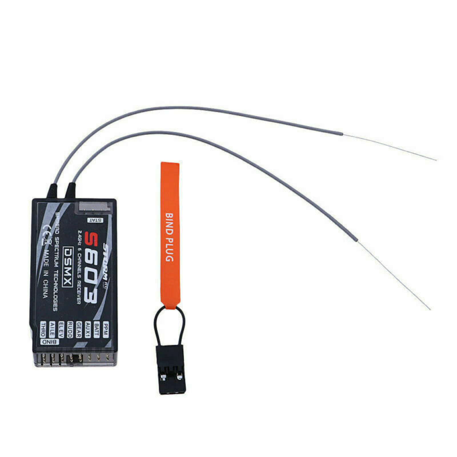 6CH 2.4GHz PPM S603 Receiver w - Drone Rc Quadcopter ulasan dan harga