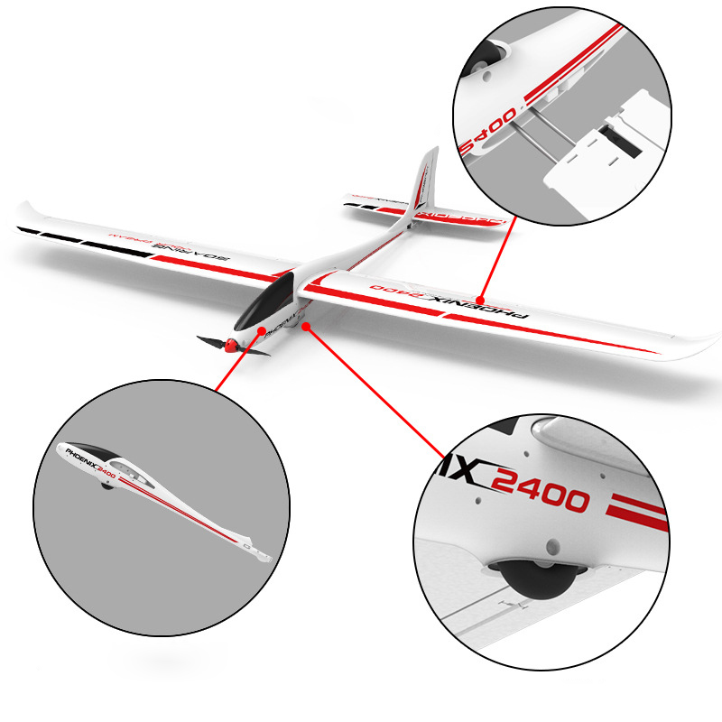 Volantex 759-3 Phoenix 2400 24 - Drone Rc Jet ulasan dan harga
