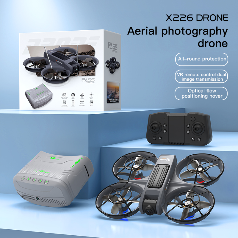 X226 VR FPV Drone 4K HD Dual C - Drone Aircraft Jjrc ulasan dan harga