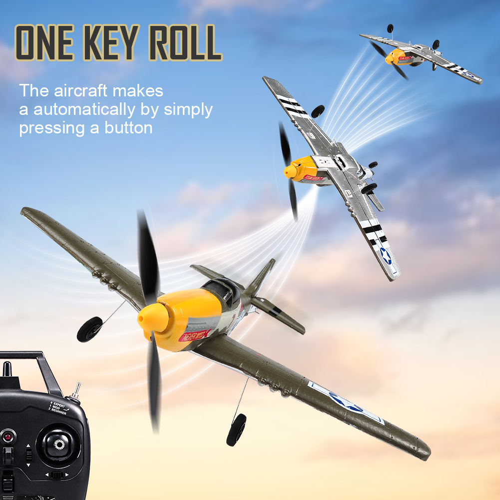 RC Plane P51 Mustang 2.4G Radi - Drone Rc Jet ulasan dan harga