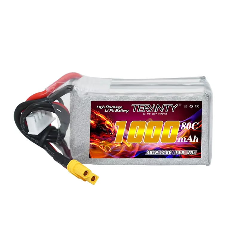 TERANTY 4S 1000mAh 14.8V 80C/1 - Drone Lipo Battery ulasan dan harga