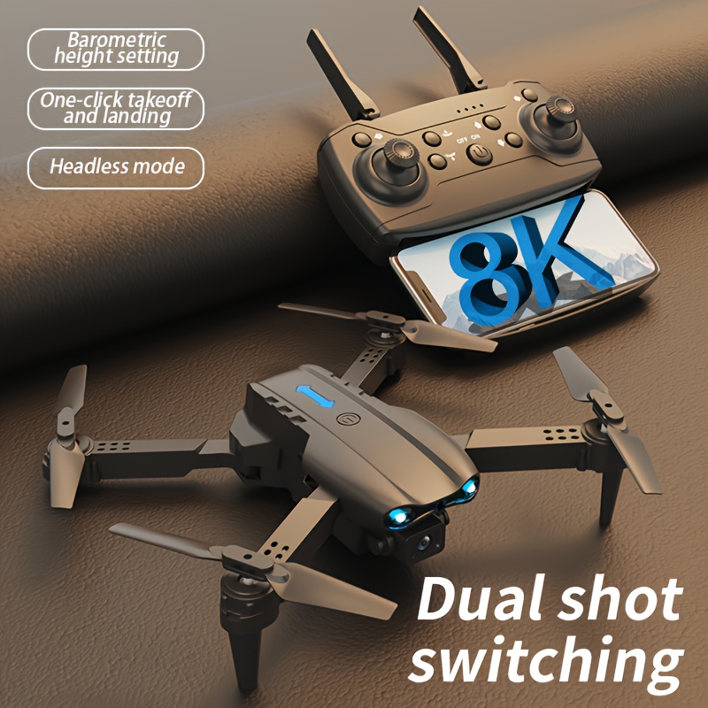 E99 Foldable RC Drone with Dua - Drone Rc E99 ulasan dan harga