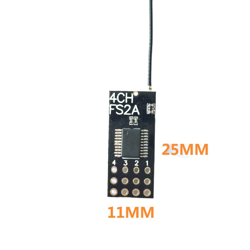Flysky FS2A Mini Receiver 4CH  - Drone Lipo Battery ulasan dan harga