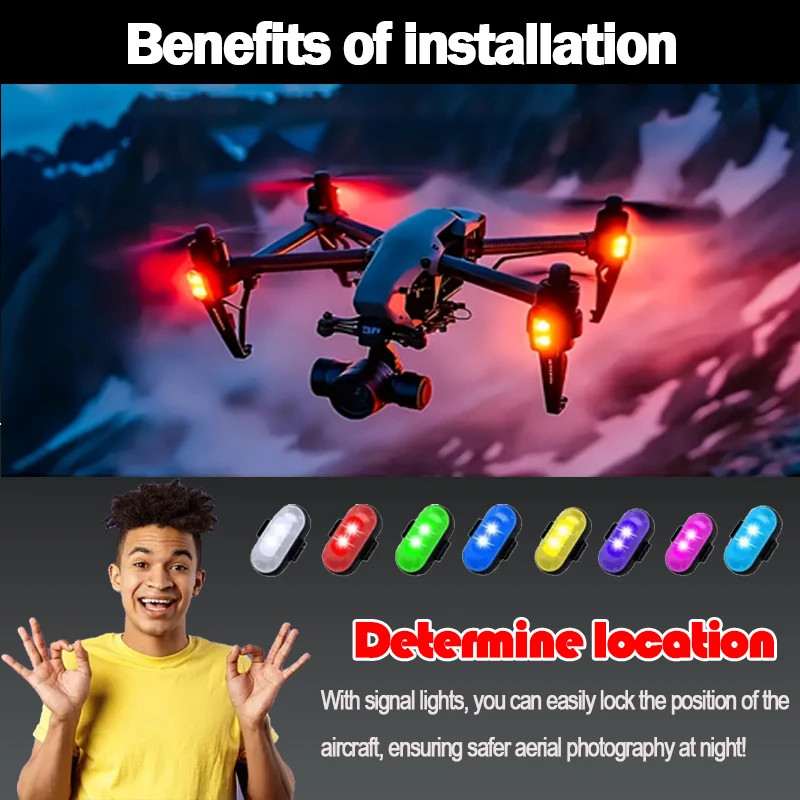 LED Aircraft Strobe Lights 1-1 - Drone Aircraft Jjrc ulasan dan harga