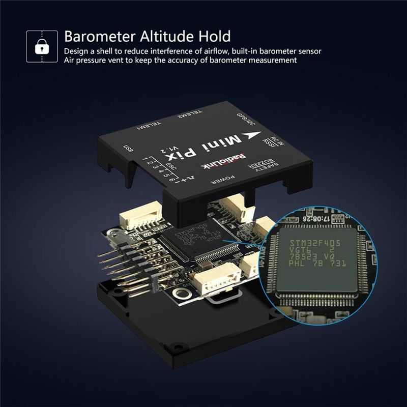 A49K-Radiolink Mini PIX Flight - Drone Rc Quadcopter ulasan dan harga