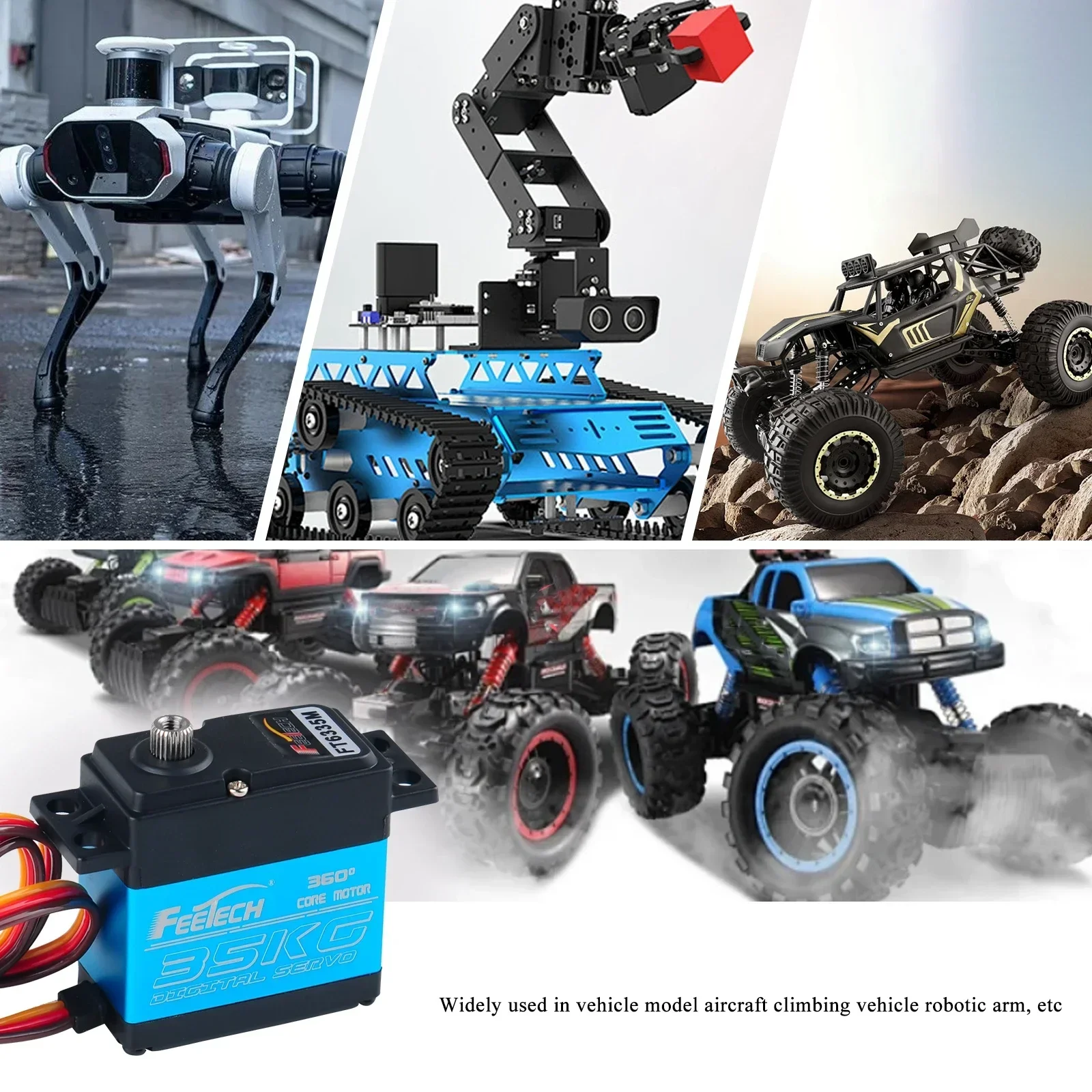 Feetech FT6335M Digital RC Ser - Drone Rc Jet ulasan dan harga