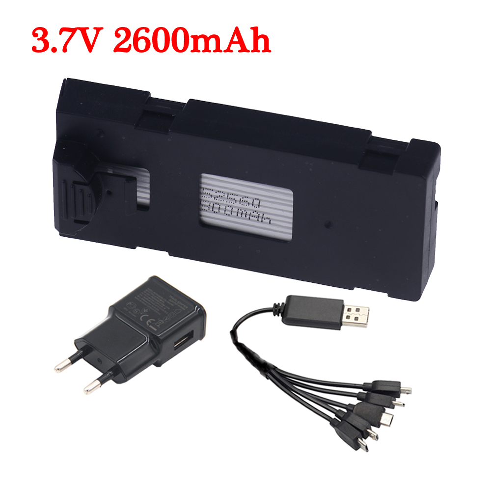 Upgrade Capacity 2600mAh 3.7V  - Drone Rc E99 ulasan dan harga