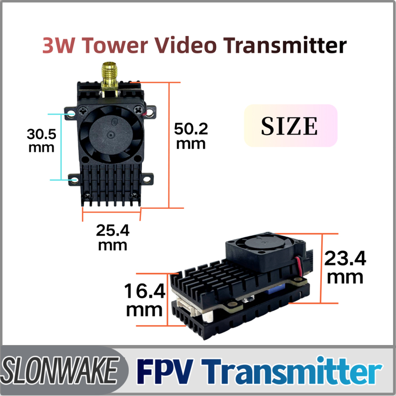 SLONWAKE 5.8G 3000mW Simulatio - Rc Transmitter ulasan dan harga
