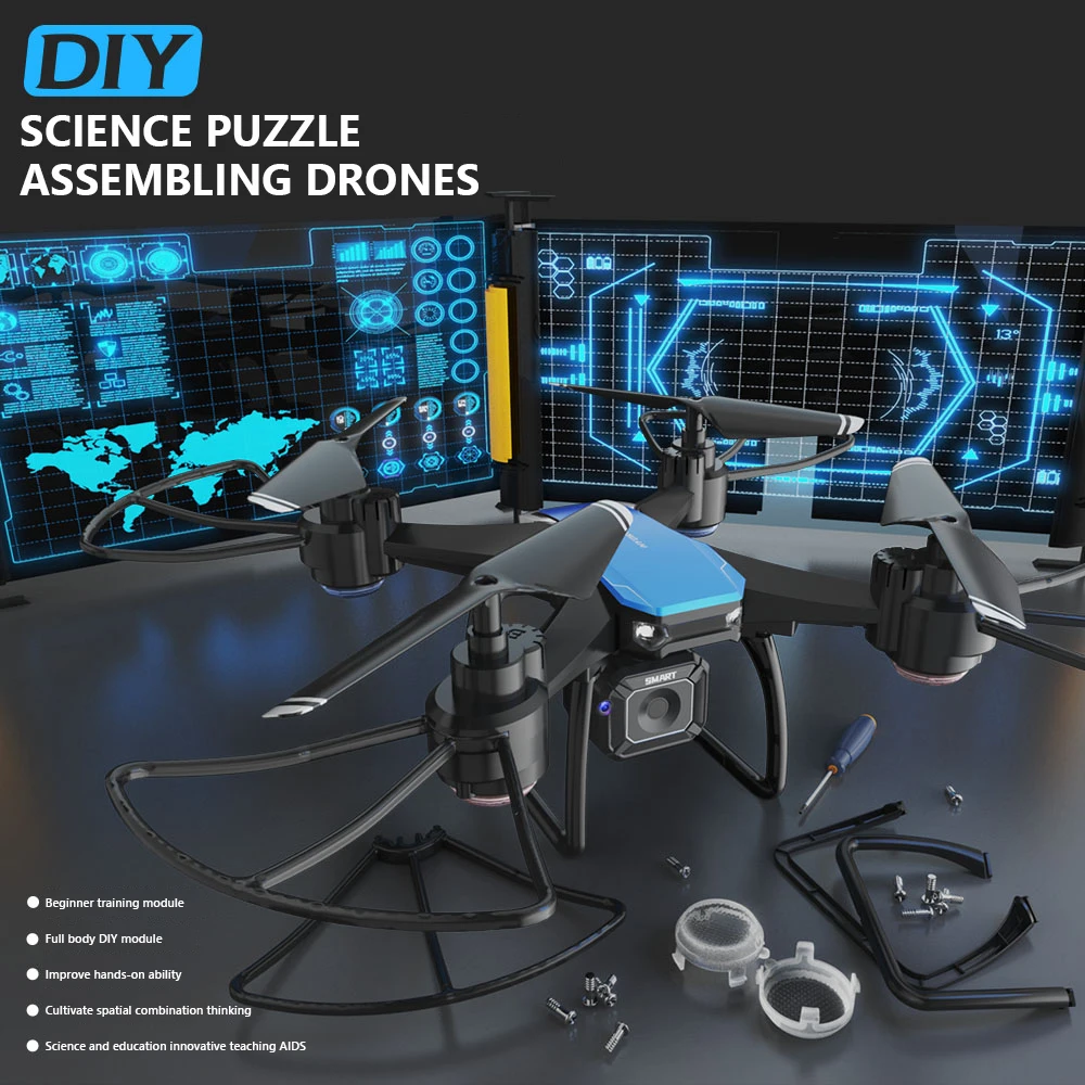 JJRC H108 Children DIY Assembl - Drone Aircraft Jjrc ulasan dan harga