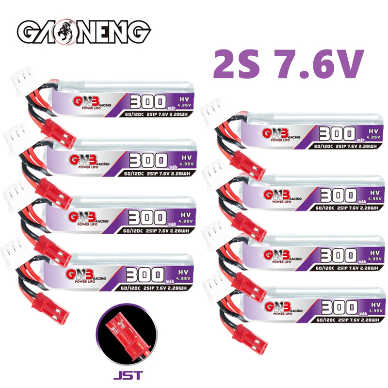 GAONENG GNB 2S 7.6V 300mAh 60C - Drone Lipo Battery ulasan dan harga
